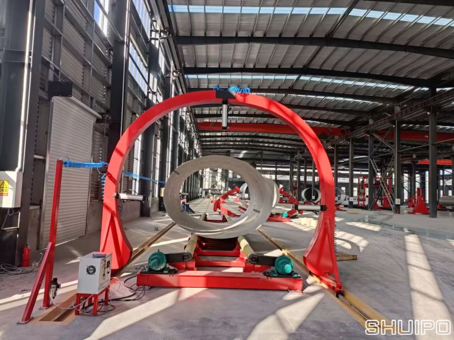 1.6長軸滾輪架-12.5米(氣動夾緊龍門架)2 1.6長軸滾輪架-12.5米(氣動夾緊龍門架)2